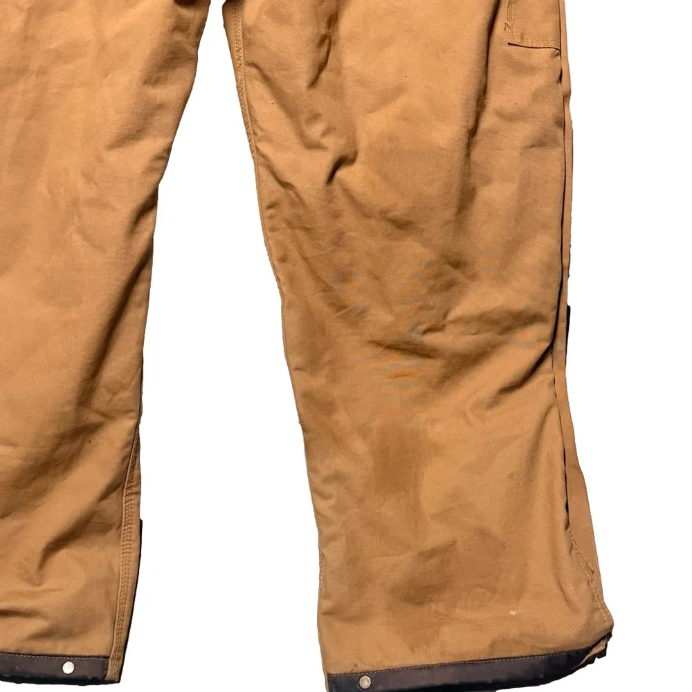 Men's BERNE. Brown XL Brown Insulated Coveralls